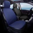 Car Four Seasons Linen Fabric Front Seat Cushion (Blue) - Seat Accessories by PMC Jewellery | Online Shopping South Africa | PMC Jewellery | Buy Now Pay Later Mobicred