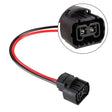 2 PCS H16 Bulb Holder Base Female Socket with Cable - Wires by PMC TechLife | Online Shopping South Africa | PMC TechLife | Buy Now Pay Later Mobicred