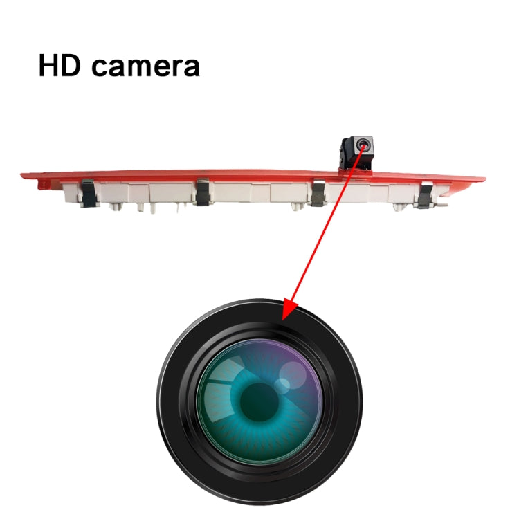 PZ468 Car Water-resistant 170 Degree Brake Light View Camera for Mercedes-Benz Vito 2016