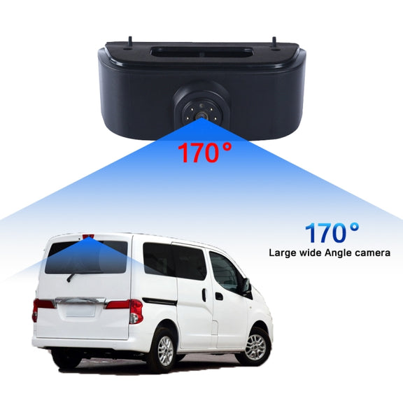 PZ469 Car Water-resistant 170 Degree Brake Light View Camera for Nissan N200 2010-2017