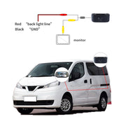 PZ469 Car Water-resistant 170 Degree Brake Light View Camera for Nissan N200 2010-2017