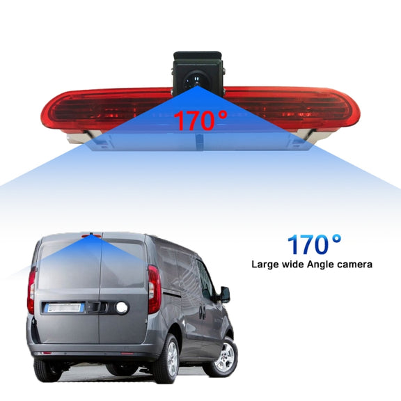 PZ472 Car Water-resistant 170 Degree Brake Light View Camera for Fiat / Opel