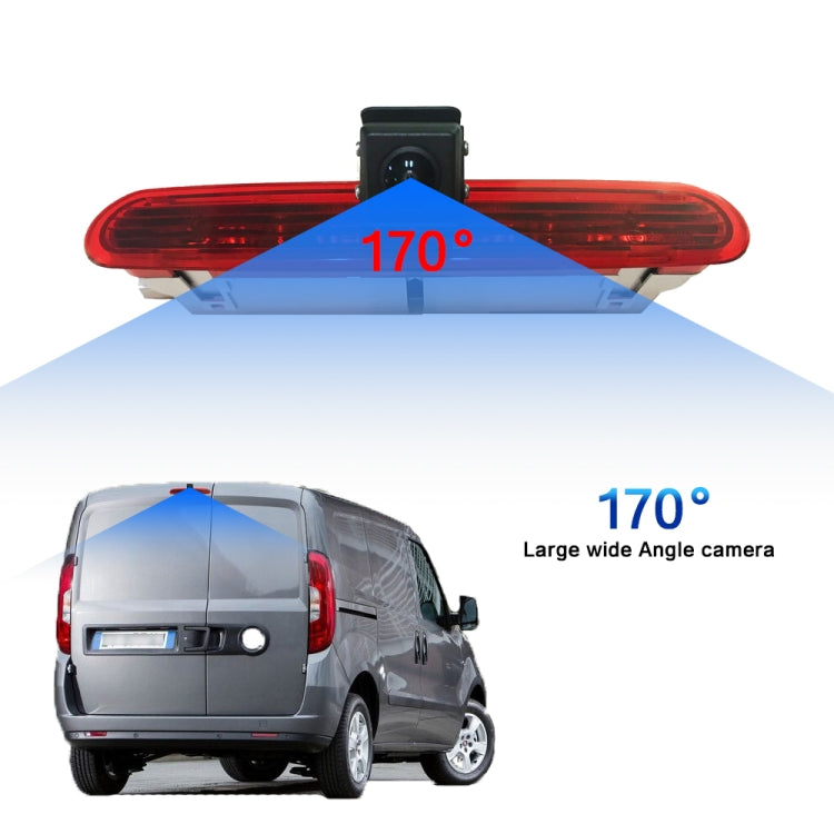 PZ472 Car Water-resistant 170 Degree Brake Light View Camera for Fiat / Opel