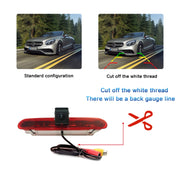 PZ472 Car Water-resistant 170 Degree Brake Light View Camera for Fiat / Opel