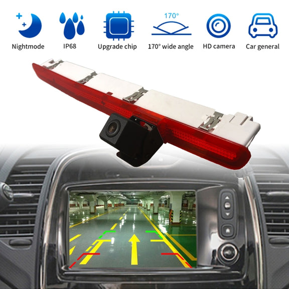 PZ473 Car Water-resistant 170 Degree Brake Light View Camera for Volkswagen T6 Single Door