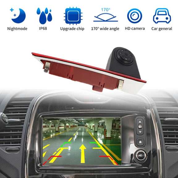 PZ477 Car Water-resistant 170 Degree Brake Light View Camera for Ford Transit Custom