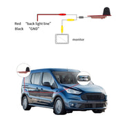 PZ477 Car Water-resistant 170 Degree Brake Light View Camera for Ford Transit Custom