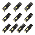 10 PCS T10 DC12V / 1.5W / 6000K / 80LM Car Decoding LED Clearance Lights with 6LEDs SMD-5630 Lamp Beads - Brake Lights by PMC TechLife | Online Shopping South Africa | PMC TechLife | Buy Now Pay Later Mobicred
