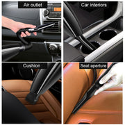 Eighth Generation Car Vacuum Cleaner 120W Wet and Dry Dual-use Strong Suction(White)