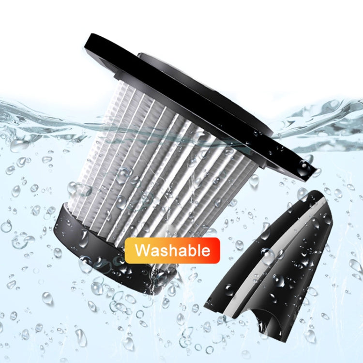 Eighth Generation Car Vacuum Cleaner 120W Wet and Dry Dual-use Strong Suction(White)