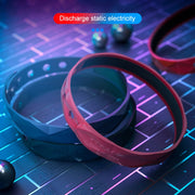 ZD-04 Car Door Static Elimination Bracelet Anti-static TPU Bracelet(Red)