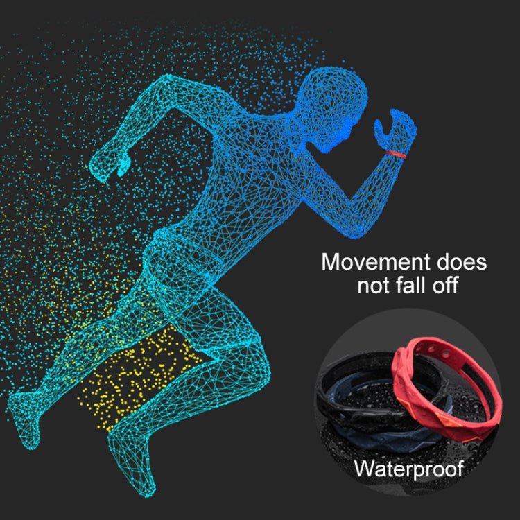 ZD-04 Car Door Static Elimination Bracelet Anti-static TPU Bracelet(Red)