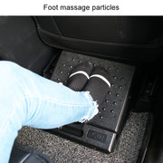 R-3600 Car Adjustable Footrest Ottomans Ergonomic Footstool (Black)