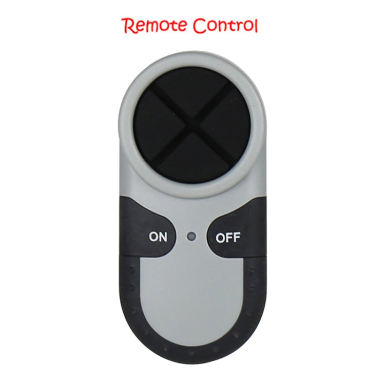 60W DC 12-24V 400LM Car 200m Wireless Remote Control 360 Degree Adjustable LED Search High Bay Lights / Spotlights