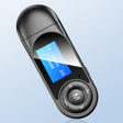 T-13 Bluetooth 5.0 LCD Digital Display Bluetooth Adapter Receiver Transmitter(Black) - free shipping - PMC Jewellery - Order now!