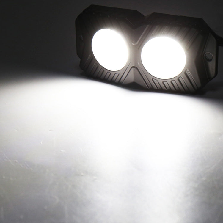18W DC 12-24V 1.2A LED Double Row Car Bottom Light / Chassis Light / Yacht Deck Atmosphere Light (White Light)