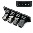 12-24V Car Modified 4-position Switch Panel for Toyota - Car Switches by PMC TechLife | Online Shopping South Africa | PMC TechLife | Buy Now Pay Later Mobicred