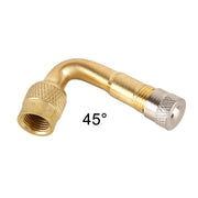 Balance Car Inflatable Nozzle Extension Rod Elbow Extension Nozzle, Angle: 45 Degree