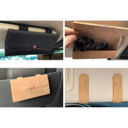 530 Car Glasses Storage Bag Glasses Box (Grey)