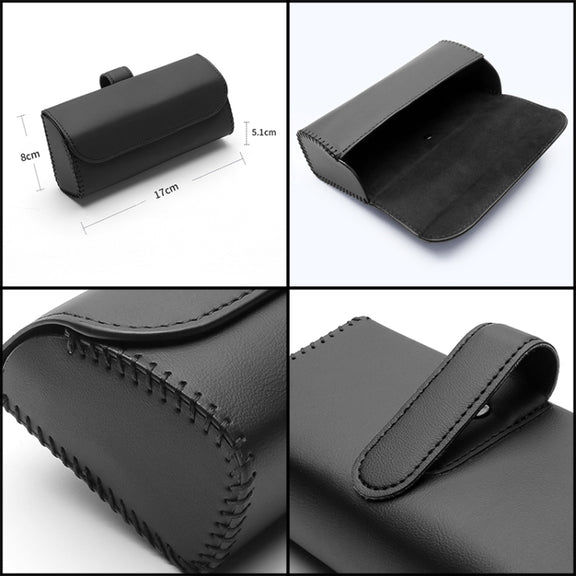 533 Car Glasses Storage Bag Glasses Box (Red)