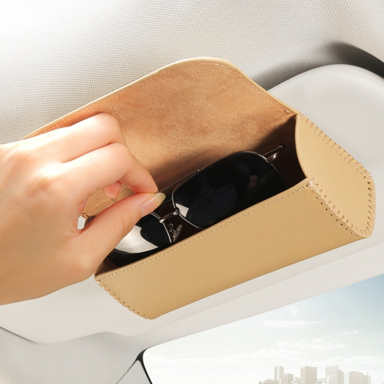 533 Car Glasses Storage Bag Glasses Box (Red)