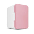 8L 37-48W Car / Home Mini Refrigerator, EU Plug(Pink) - Refrigerators by PMC TechLife | Online Shopping South Africa | PMC TechLife | Buy Now Pay Later Mobicred