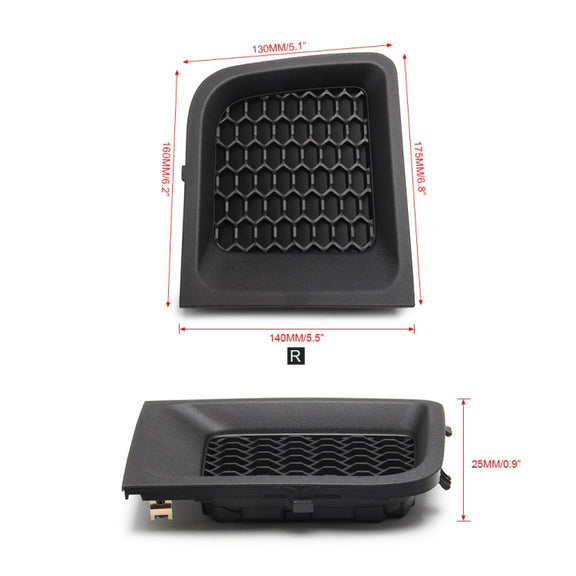 Car Right Front Bumper Lower Grille Bezel Cover for Jeep Renegade