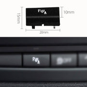 Car Radar P Button Electric Eye Switch Button for BMW E70 / E71, Left and Right Drive Universal