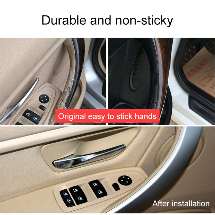 Car Right Rear Side Inner Armrest Door Handle for BMW F30 / F35, Left and Right Drive Universal(Black)