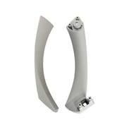 Car Right Side Inner Armrest Door Handle Assembly for BMW E90 2005-2012, Left and Right Drive Universal (Grey)