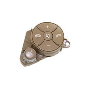 Car Multi-functional Steering Wheel Right Switch Button for Mercedes-Benz W204 / W212 / X204 2008-2015, Left and Right Drive Universal (Beige)