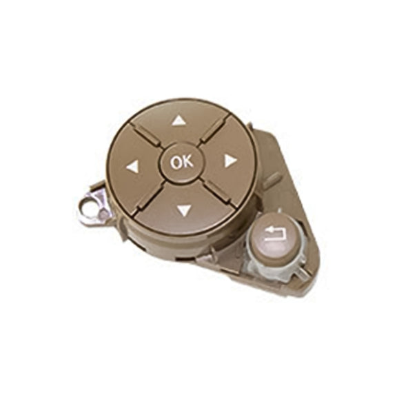 Car Multi-functional Steering Wheel Left Switch Button for Mercedes-Benz W204 / W212 / X204 2008-2015, Left and Right Drive Universal (Beige)