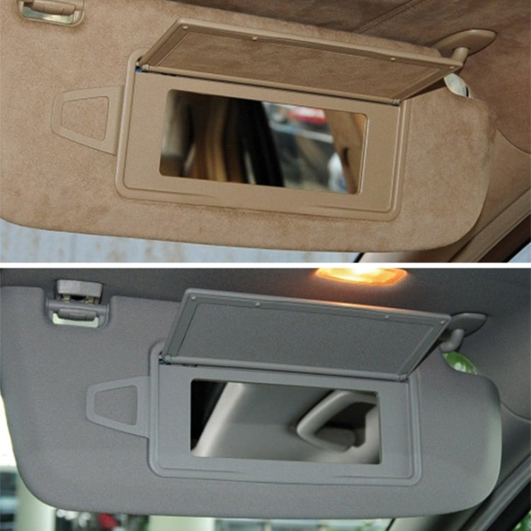 Car Front Row Left Sun Visor Makeup Mirror for Mercedes-Benz S Class W220 1998-2005, Left and Right Drive Universal (Grey)