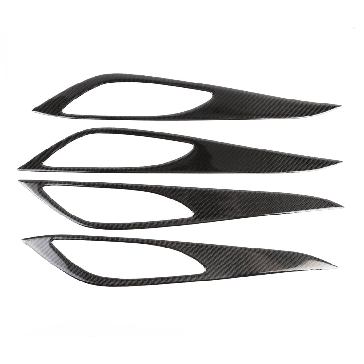 4 in 1 Car Carbon Fiber Inner Door Frame Decorative Sticker for Buick Regal 2017-2021