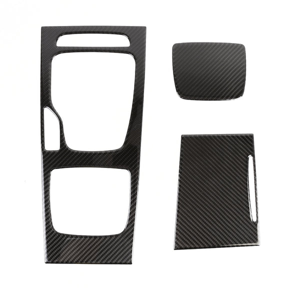 3 in 1 Car Carbon Fiber Gear Panel Decorative Sticker for Buick Regal 2017-2021