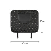 Car Half-inclusive Seat Back Anti-kick Mat Rear Anti-dirty Pad  Small Size