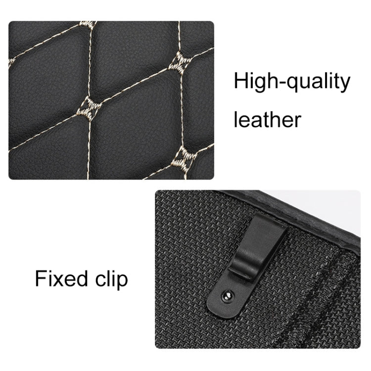 Car Half-inclusive Seat Back Anti-kick Mat Rear Anti-dirty Pad  Small Size