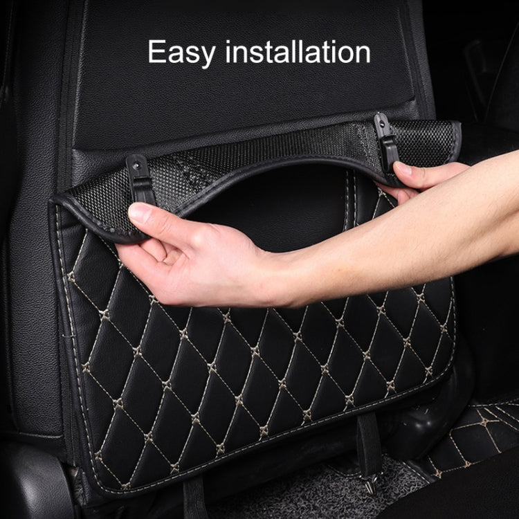 Car Half-inclusive Seat Back Anti-kick Mat Rear Anti-dirty Pad  Small Size