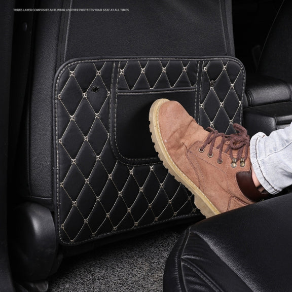 Car Half-inclusive Seat Back Anti-kick Mat Rear Anti-dirty Pad  Small Size