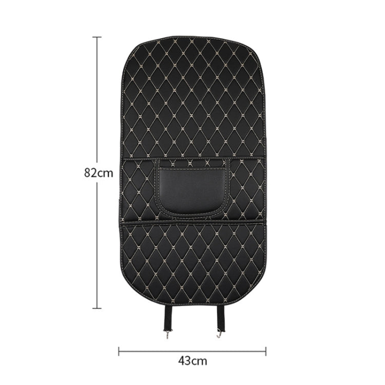 Car All-inclusive Seat Back Anti-kick Mat Rear Anti-dirty Pad Large Size