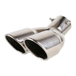 Universal Car Styling Stainless Steel Elbow Exhaust Tail Muffler Tip Pipe, Inside Diameter: 6cm (Silver) - Exhaust Pipes by PMC TechLife | Online Shopping South Africa | PMC TechLife | Buy Now Pay Later Mobicred