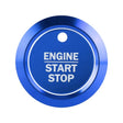 Car Engine Start Key Push Button Ring Trim Sticker Decoration for Ford F150 (Blue) - Decoration Rings by PMC TechLife | Online Shopping South Africa | PMC TechLife | Buy Now Pay Later Mobicred