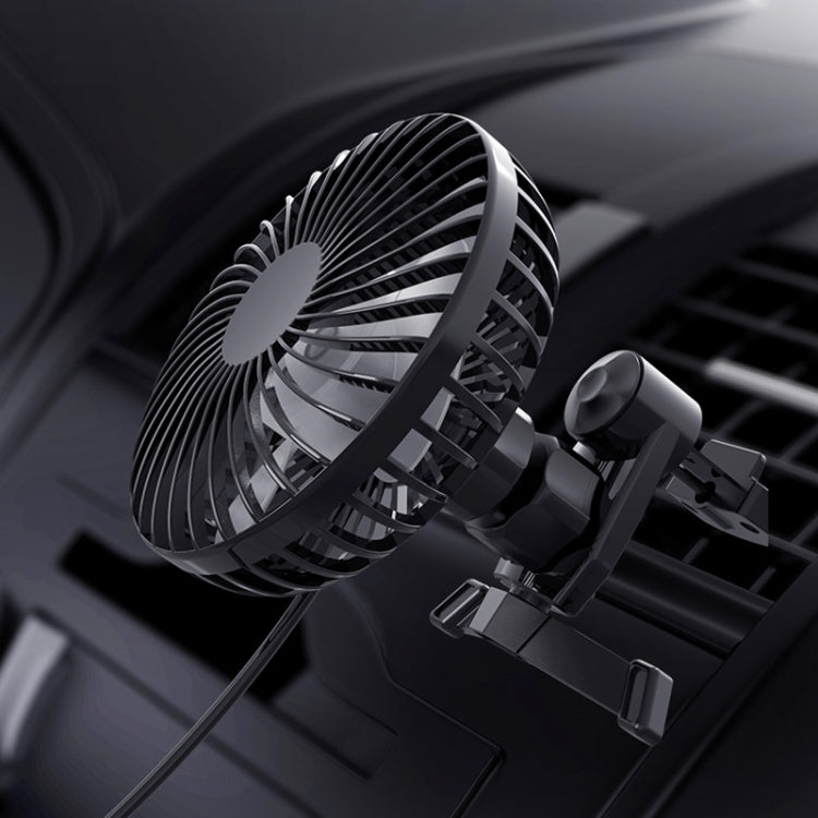 3R-3008 Car USB Air Outlet / Dashboard Fan