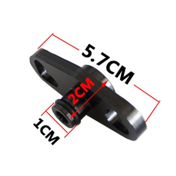 Car Modified Fuel Booster Valve Base Pressure Regulating Valve Connection Seat for Toyota, Small Head