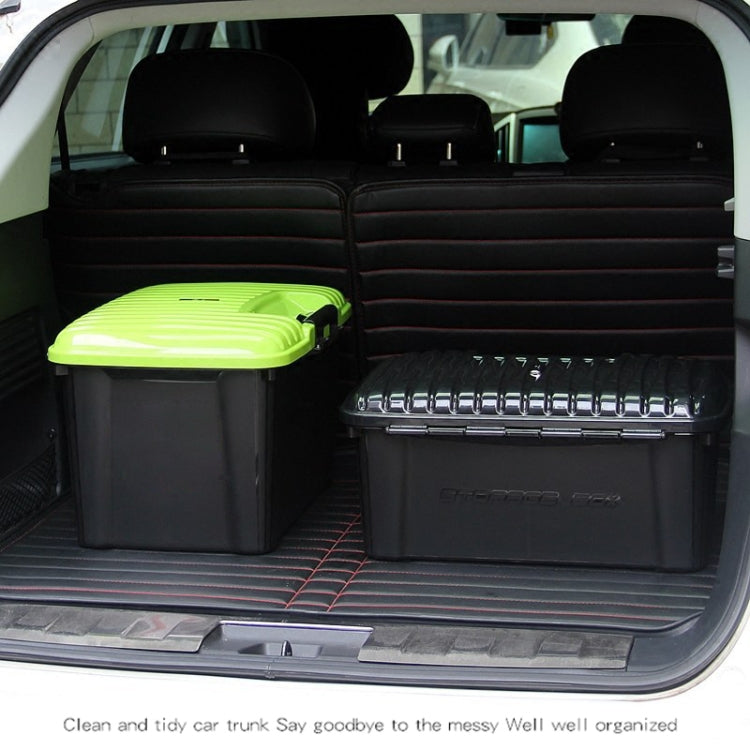 3R-2002 Car / Household Storage Box Sealed Box, Capacity: 40L(Green)