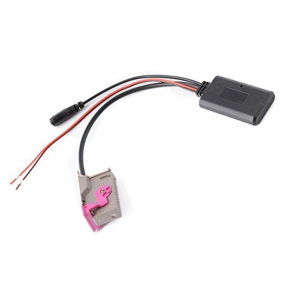 Car RNS-E 32PIN Bluetooth Music + MIC Call AUX Audio Cable for Audi A3 A4 A6 A8 TT R8