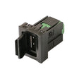Car Center Console CD Reserved Position Modified USB Port 2.6x2.3cm for Volkswagen / Audi / Skoda - Car Switches by PMC TechLife | Online Shopping South Africa | PMC TechLife | Buy Now Pay Later Mobicred