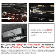 Car MMI 3G AMI Bluetooth Audio Cable Wiring Harness for Audi Q5 A5 A7 R7 S5 Q7 A6L A8L A4L