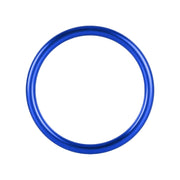 4 PCS / Set Air Conditioning Vent Metal Decorative Ring for Audi A1(Blue)
