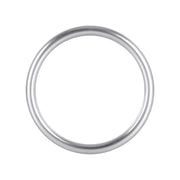4 PCS / Set Air Conditioning Vent Metal Decorative Ring for Audi A1(Silver)